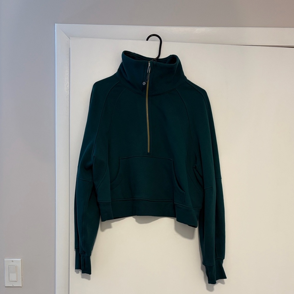 Lululemon Women's Scuba Oversized Funnel Neck Half-Zip Sweatshirt